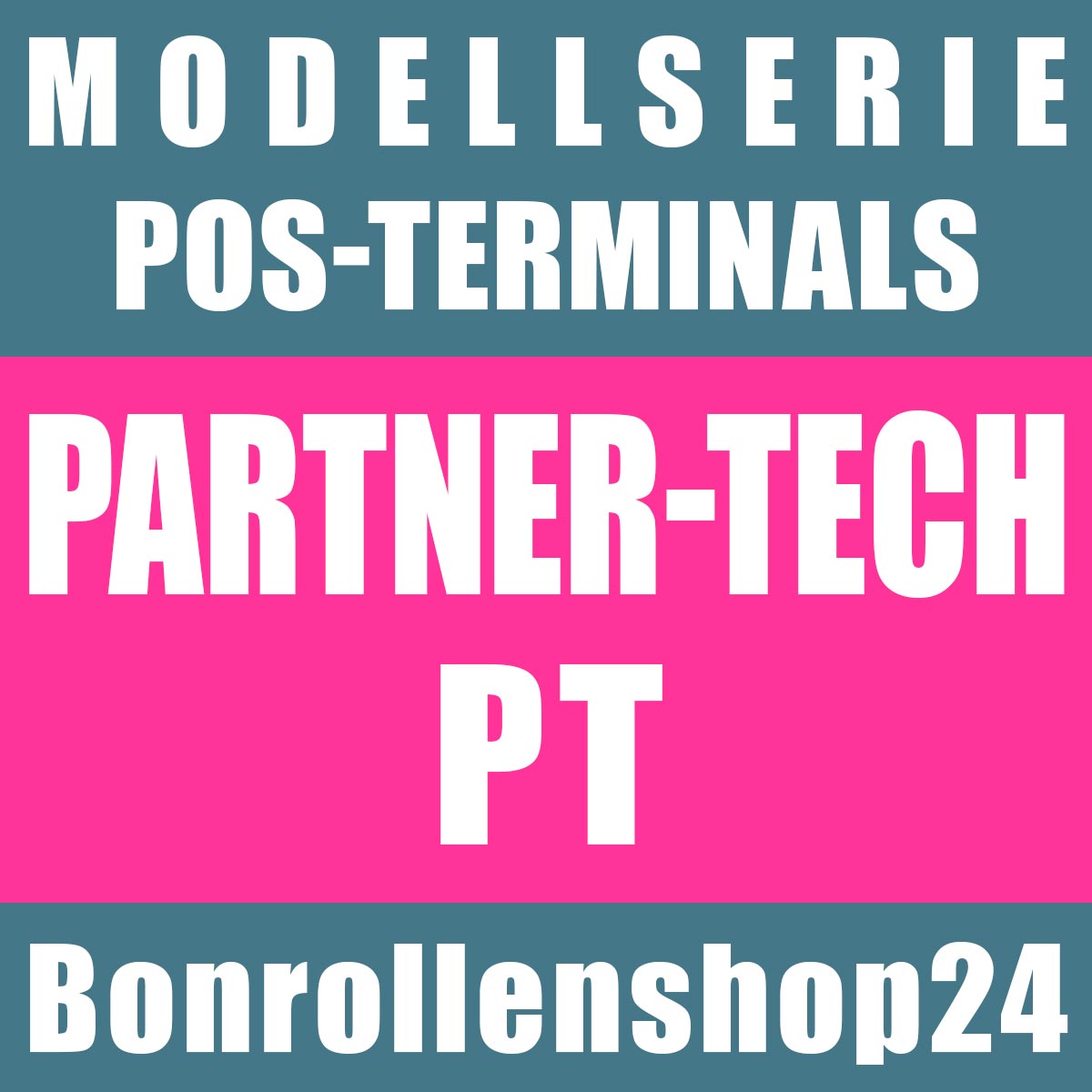 Bonrollen für POS-Terminals der Serie Partner-Tech PT