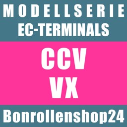 Bonrollen für EC-Terminals der Serie CCV VX
