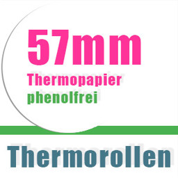 Zeige Produkte für Kategorie Phenolfreie Bonrollen 57mm Thermorollen 57mm phenolfrei