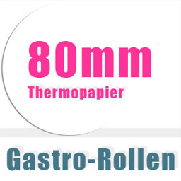 Zeige Produkte für Kategorie Gastronomierollen 80mm - BPA-frei Bild für Kategorie Gastronomierollen 80mm - BPA-frei