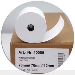 Zeige Details für 50 Bonrollen 76 / 70 / 12 Bild von 50 Bonrollen 76 / 70 / 12