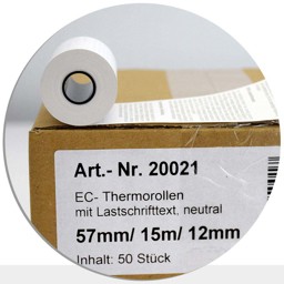 Zeige Details für 50 EC-Rollen 57 / 15m / 12 - mit SEPA-Text Bild von 50 EC-Rollen 57 / 15m / 12 - mit SEPA-Text
