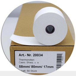 Zeige Details für 50 Thermorollen 58 / 80 / 17,5 Bild von 50 Thermorollen 58 / 80 / 17,5