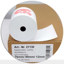 Zeige Details für 50 Apothekenrollen 76 / 80 / 12 Bild von 50 Apothekenrollen 76 / 80 / 12