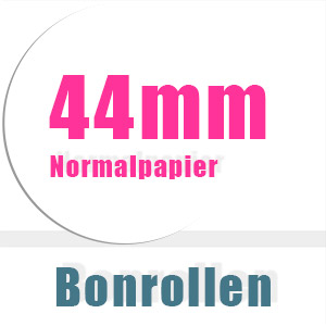 Bonrollen 44mm Normalpapier