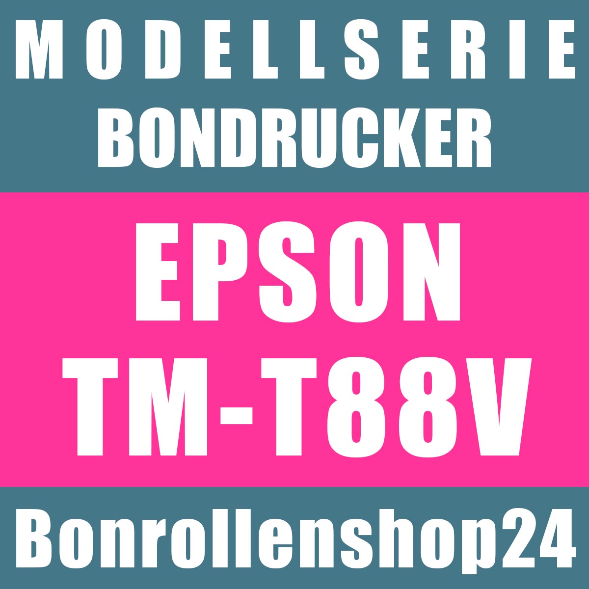 Bonrollen für Bondrucker der Serie Epson TM-T88V