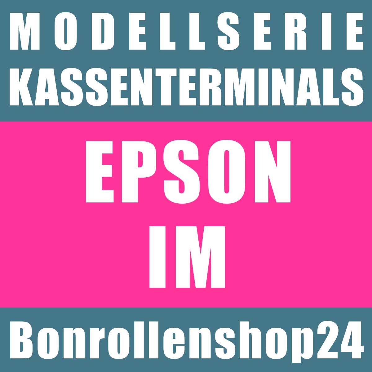 Bonrollen für Kassenterminals der Serie Epson IM