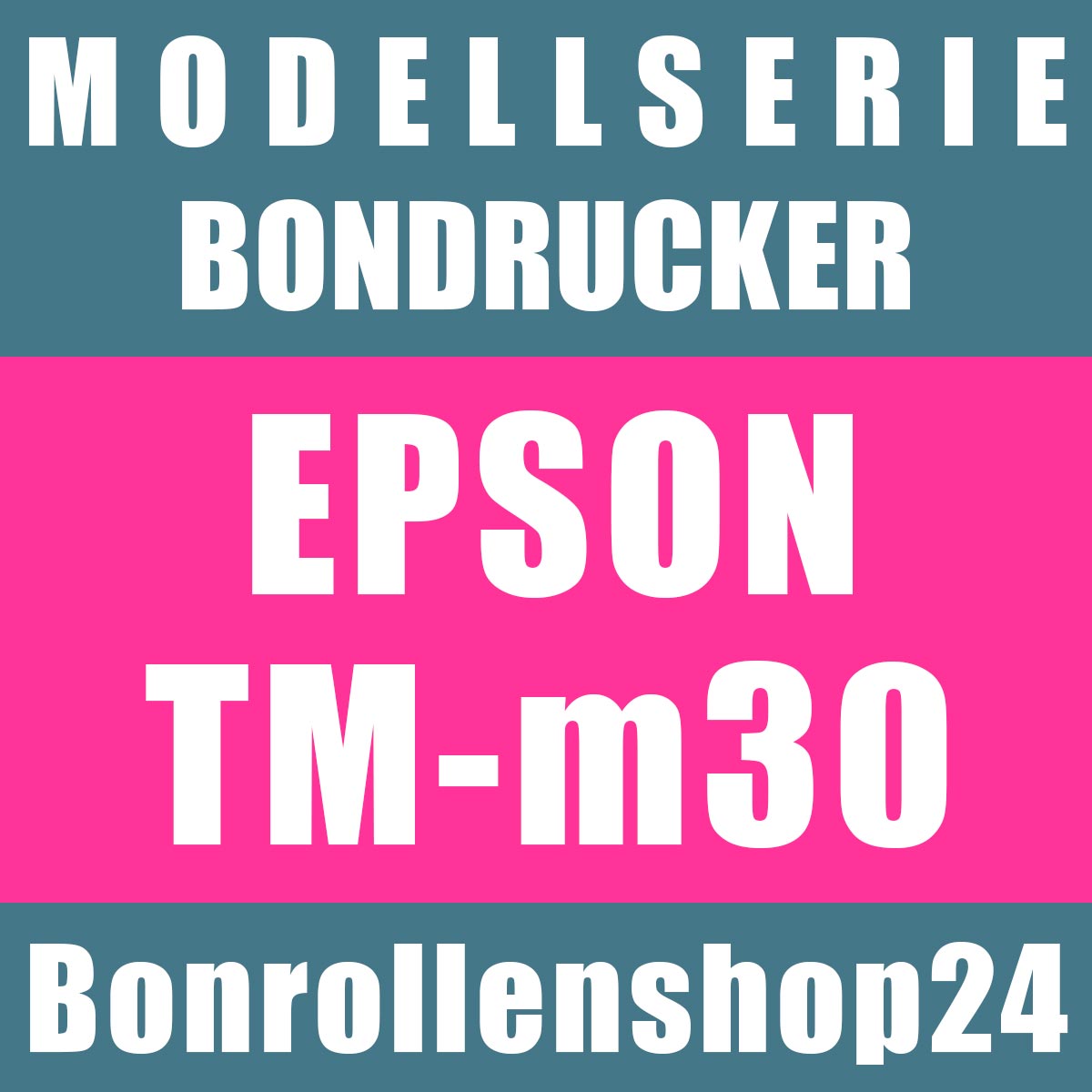 Bonrollen für Bondrucker der Serie Epson TM-m30