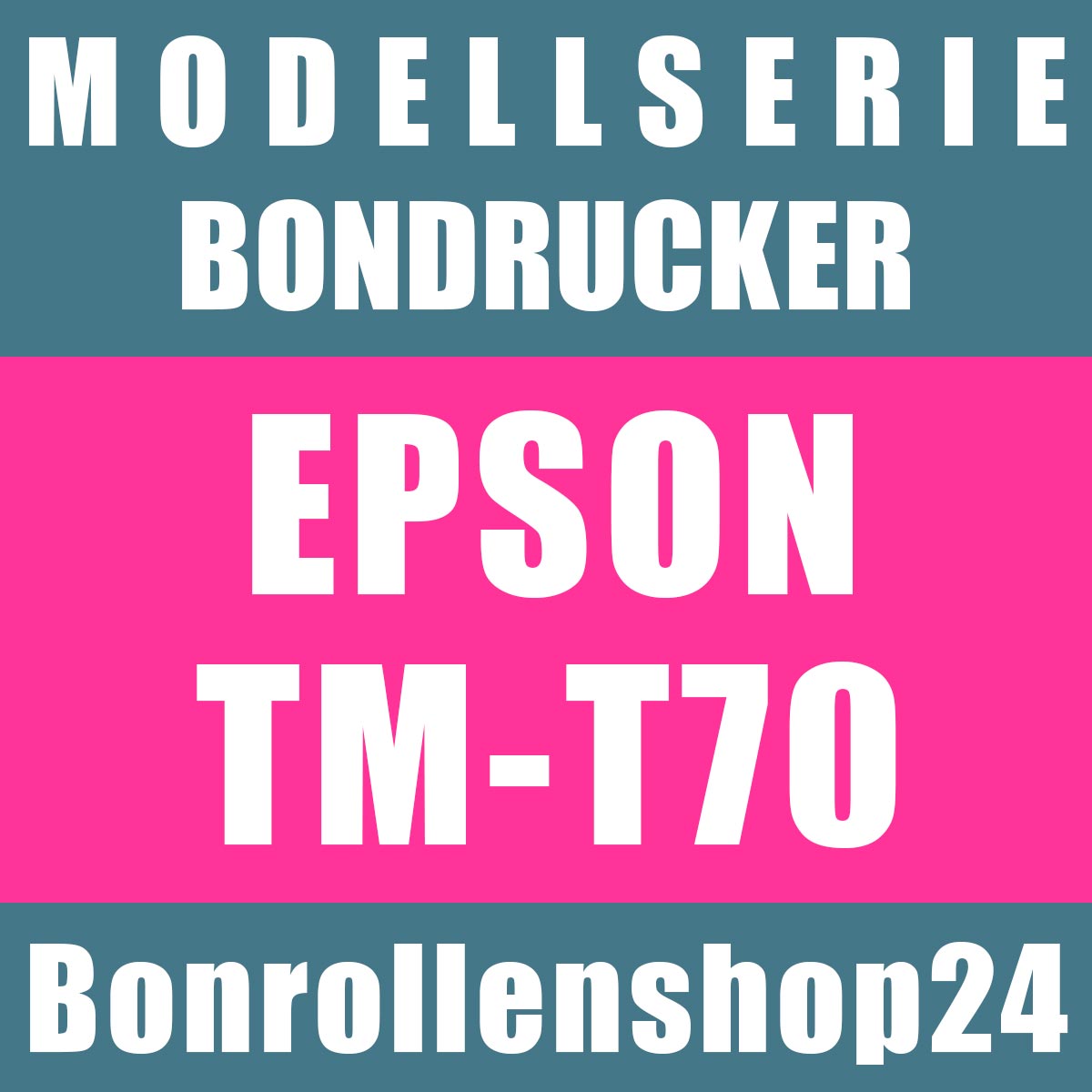 Bonrollen für Bondrucker der Serie Epson TM-T70
