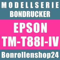 Bonrollen für Bondrucker der Serie Epson TM-T88I II III und IV