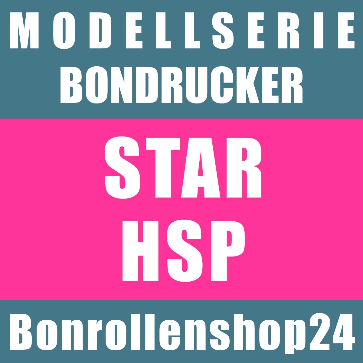 Bonrollen für Bondrucker der Serie Star HSP