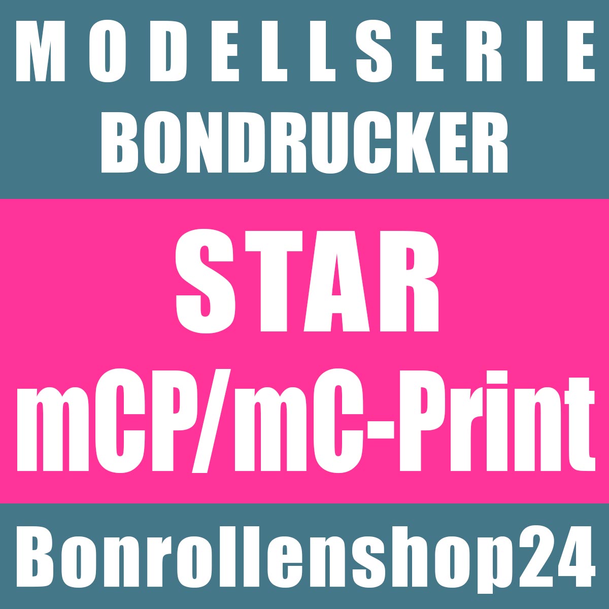Bonrollen für Bondrucker der Serie Star mC-Print / mCP