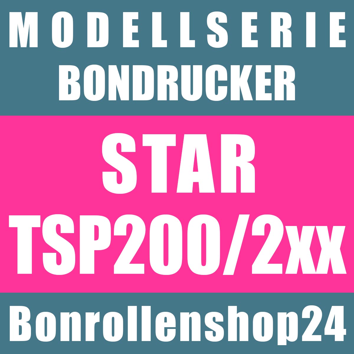 Bonrollen für Bondrucker der Serie Star TSP200