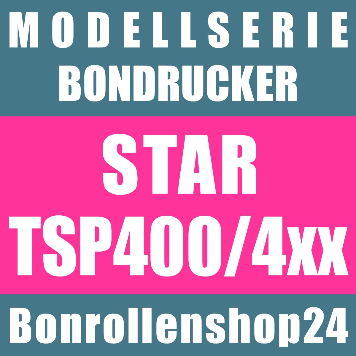 Bonrollen für Bondrucker der Serie Star TSP400