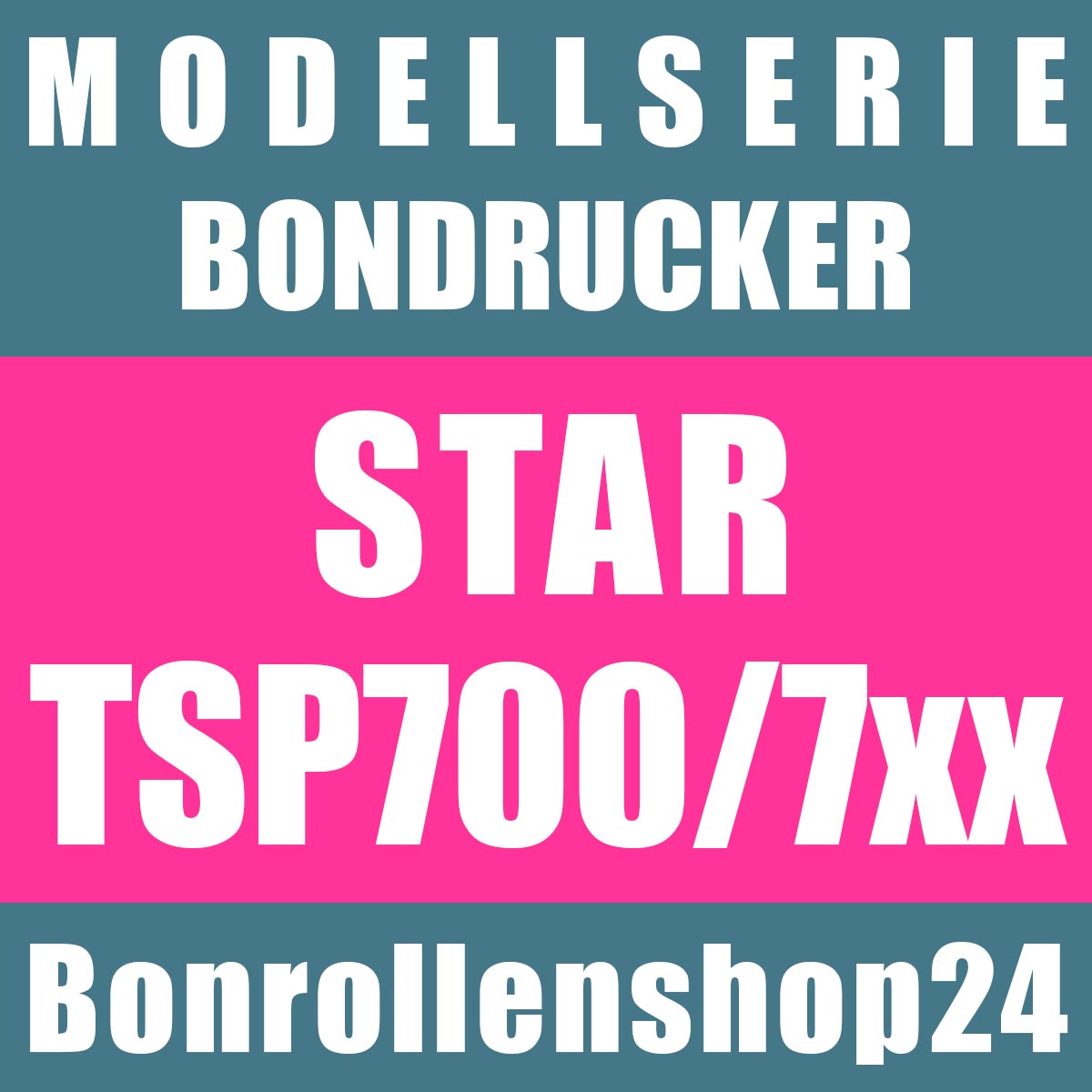 Bonrollen für Bondrucker der Serie Star TSP700