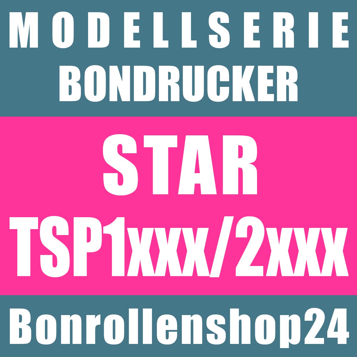 Bonrollen für Bondrucker der Serie Star TSP1xxx und TSP 2xxx