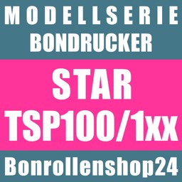 Bonrollen für Bondrucker der Serie Star TSP100