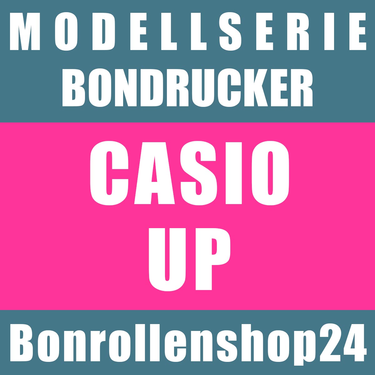 Bonrollen für Bondrucker der Serie Casio UP
