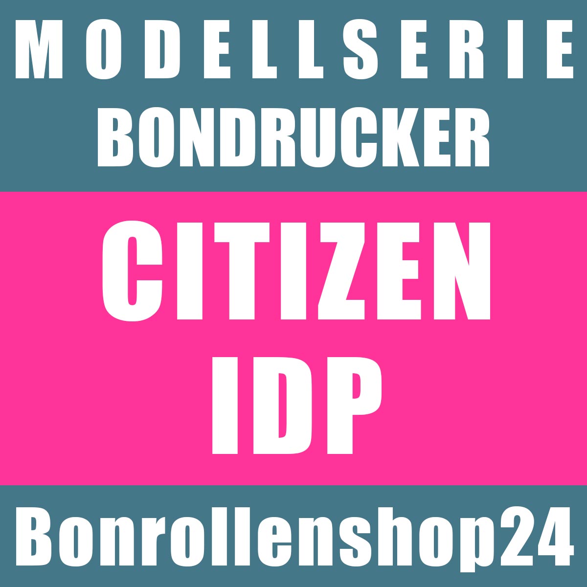 Bonrollen für Bondrucker der Serie Citizen IDP