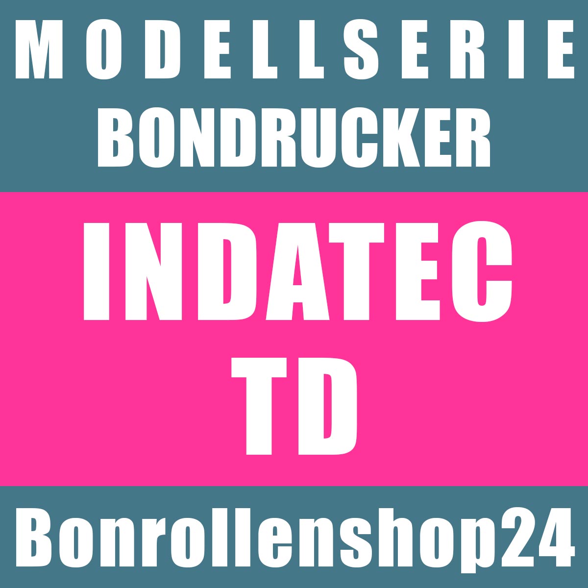 Bonrollen für Bondrucker der Serie Indatec TD