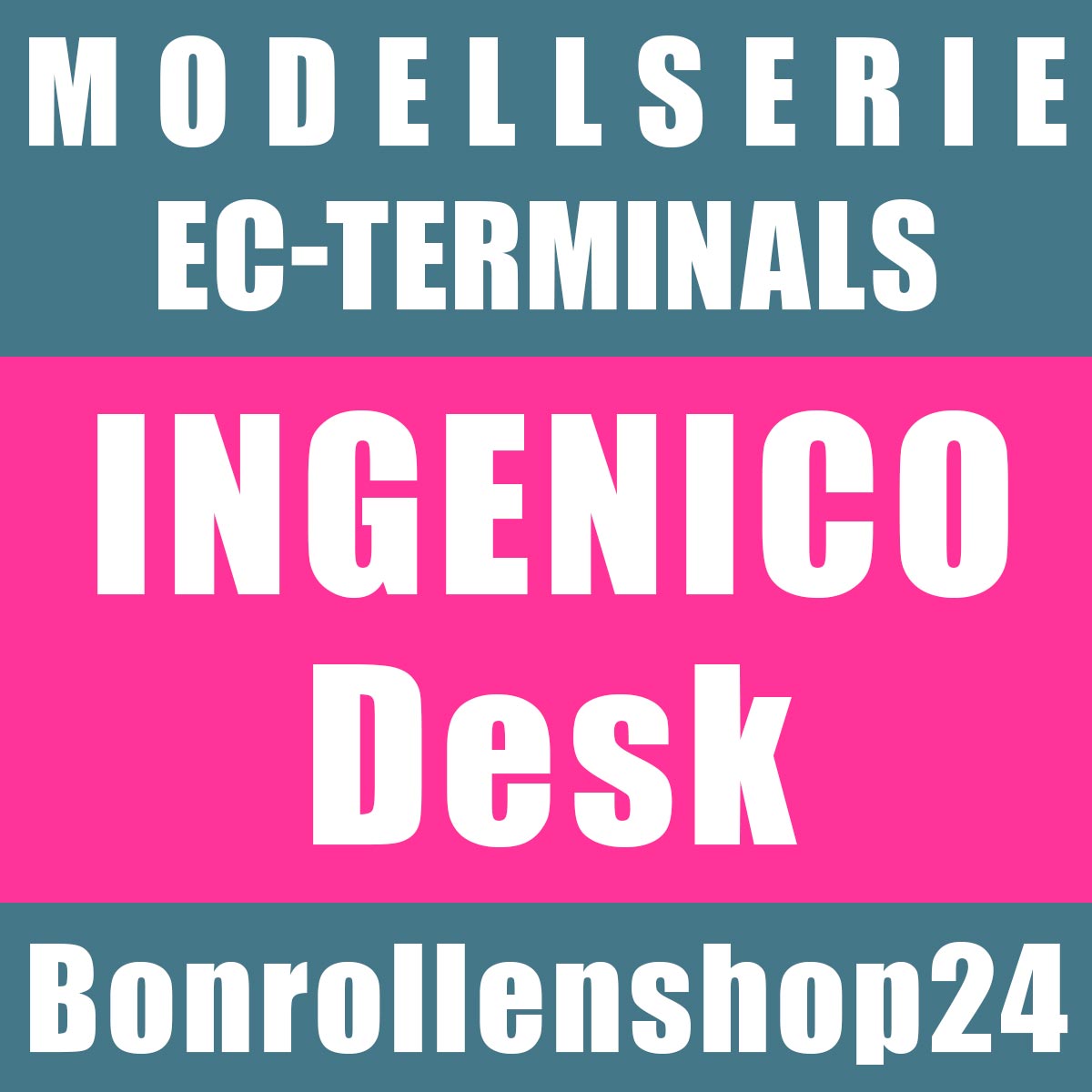 Bonrollen für EC-Geräte der Serie Ingenico Desk