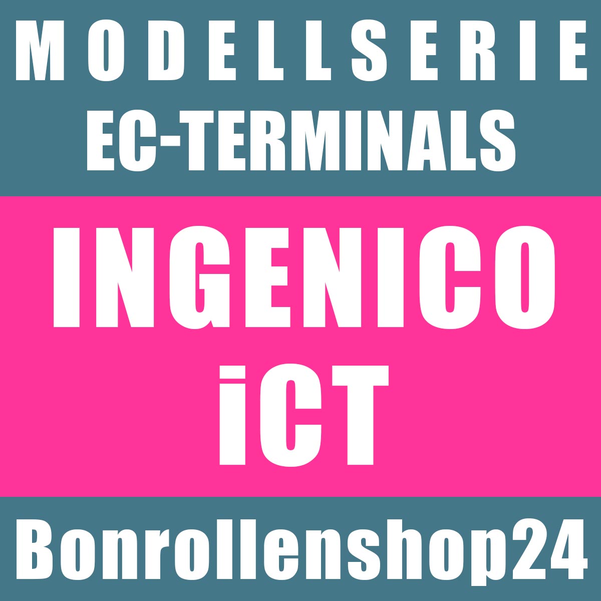 Bonrollen für EC-Geräte der Serie Ingenico iCT