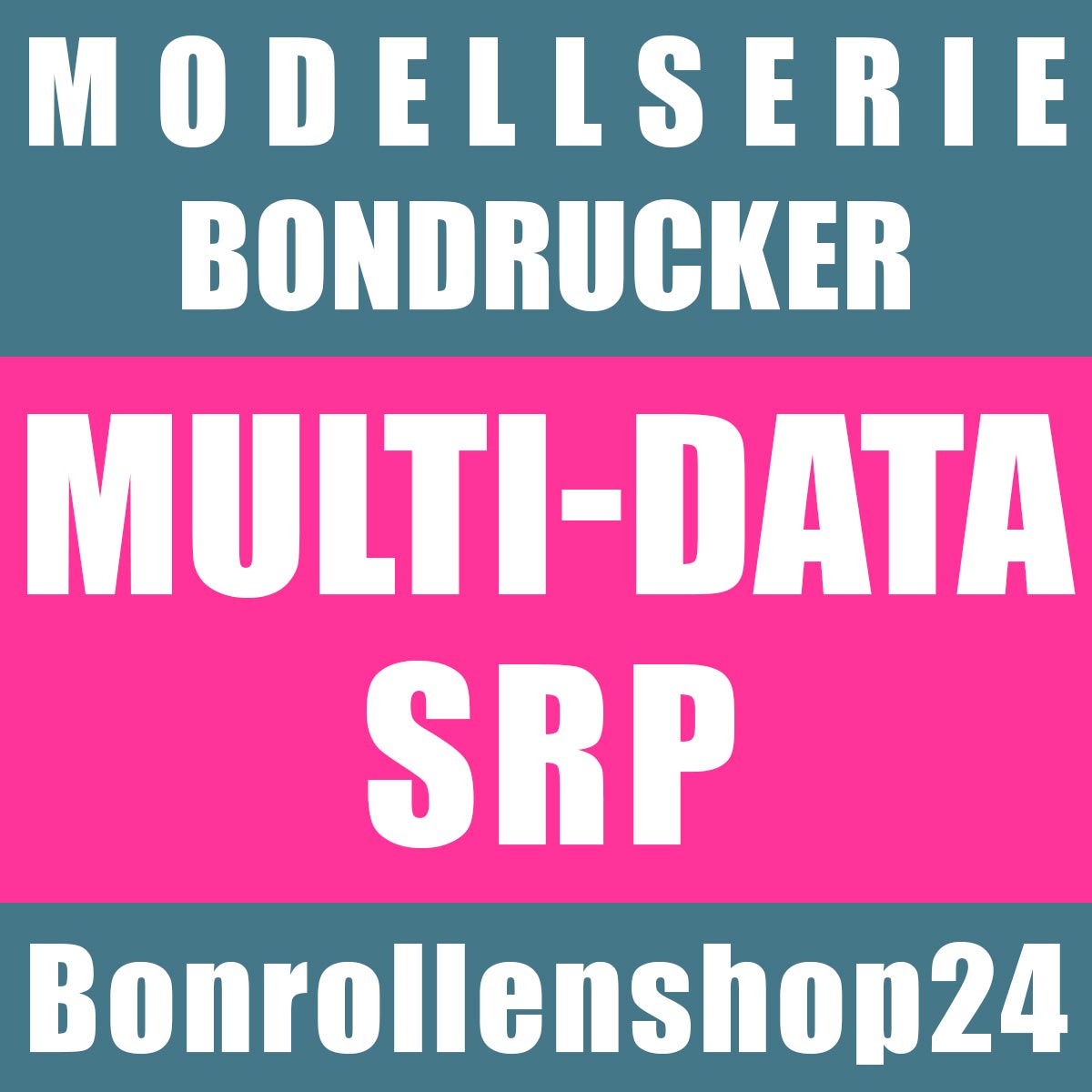 Bonrollen für Bondrucker der Serie Multi-Data SRP