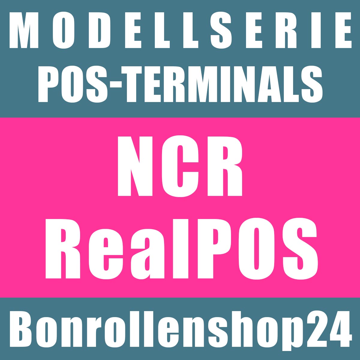 Bonrollen für Bondrucker der Serie NCR RealPOS
