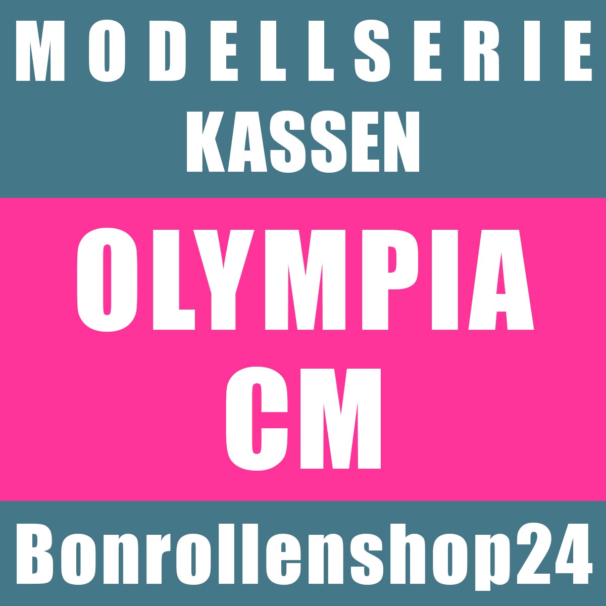 Bonrollen für Kassen der Serie Olympia CM