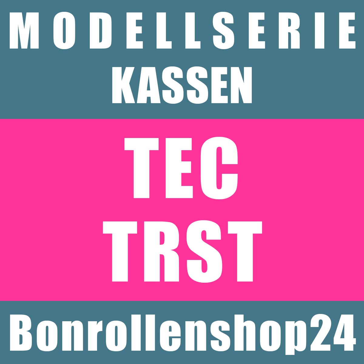 Bonrollen für Kassen der Serie TEC TRST