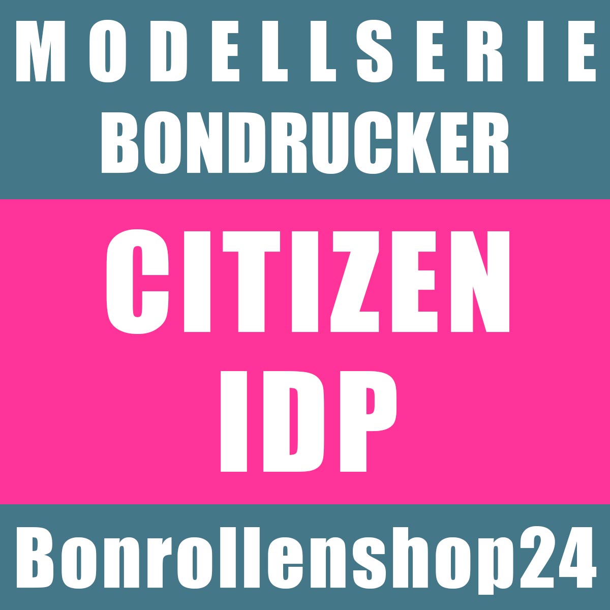 Bonrollen für Bondrucker der Serie Citizen IDP
