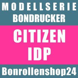 Bonrollen für Bondrucker der Serie Citizen IDP