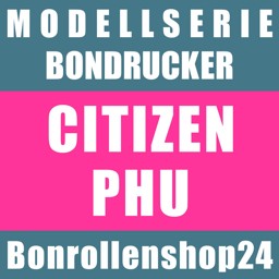 Bonrollen für Bondrucker der Serie Citizen PHU
