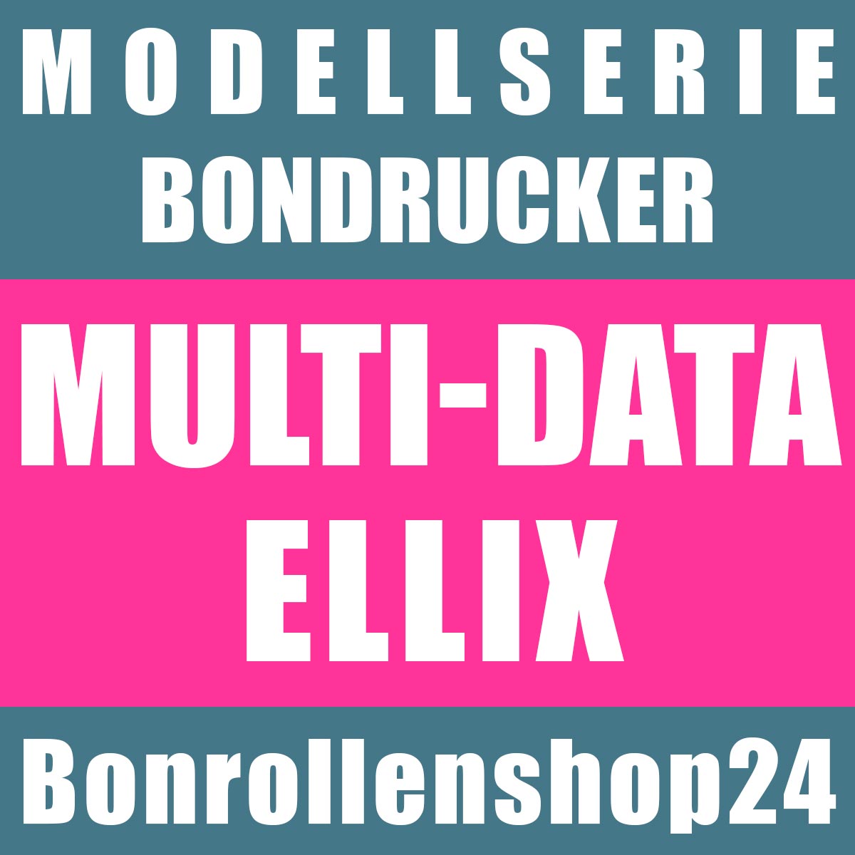 Bonrollen für Bondrucker der Serie Multi-Data Ellix