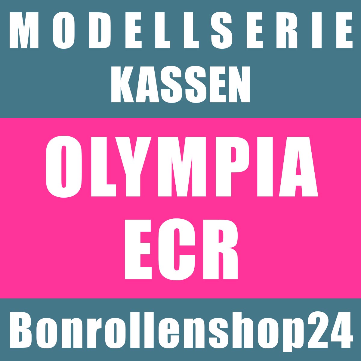 Bonrollen für Kassen der Serie Olympia ECR