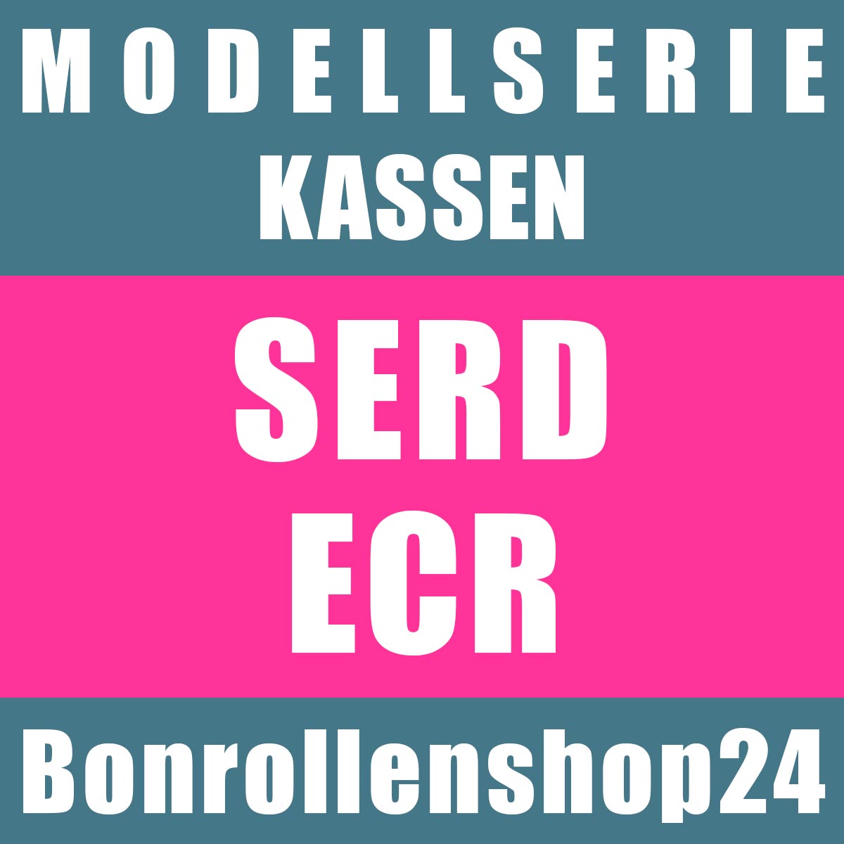 Bonrollen für Kassen der Serie Serd ECR