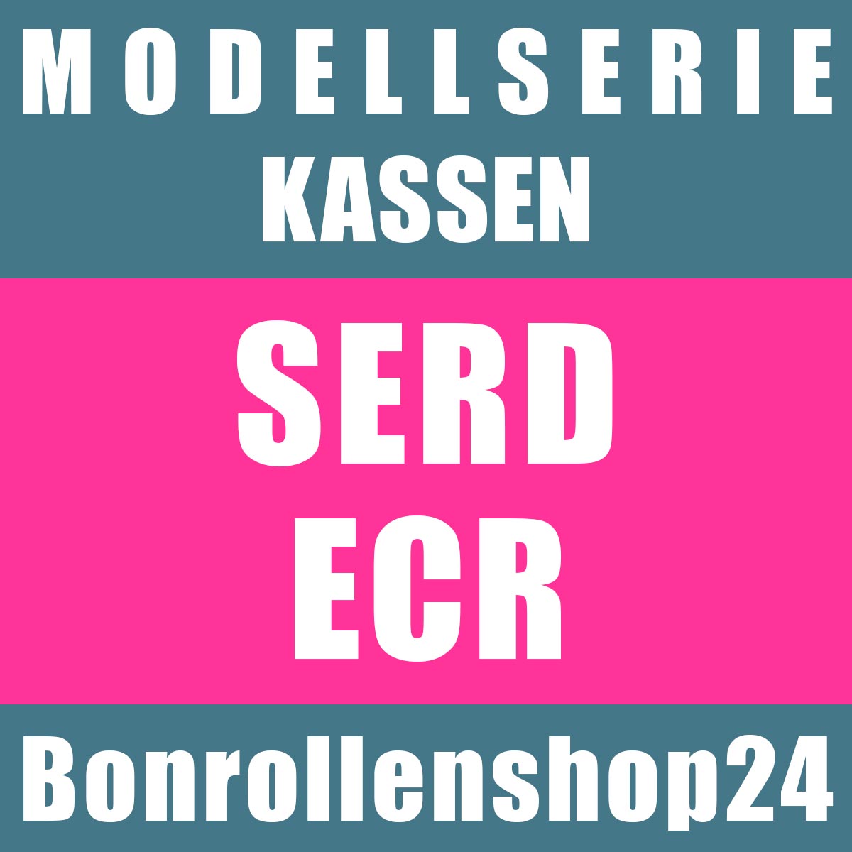 Bonrollen für Kassen der Serie Serd ECR