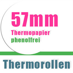 Thermorollen 57mm phenolfrei