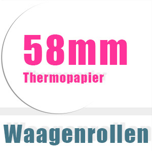 Waagen-Thermorollen 58mm BPA-frei