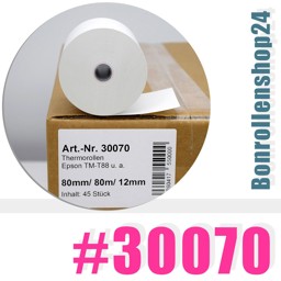 Thermorollen 80/80m/12 | BPA-frei | Artikel Nr. 30070