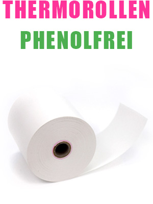 Thermorollen, phenolfrei