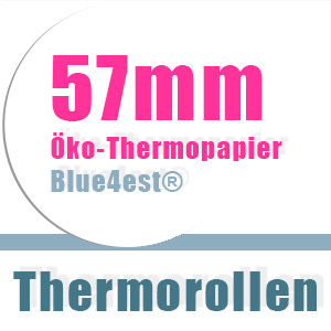 Öko-Thermorollen 57mm Blue4est