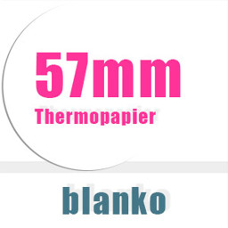 EC-Thermorollen blanko 57mm BPA-frei